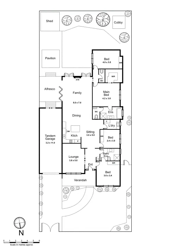 Floorplan of Homely house listing, 52 Paloma Street, Bentleigh East VIC 3165
