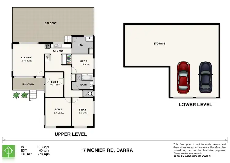 Floorplan of Homely house listing, 17 Monier Road, Darra QLD 4076