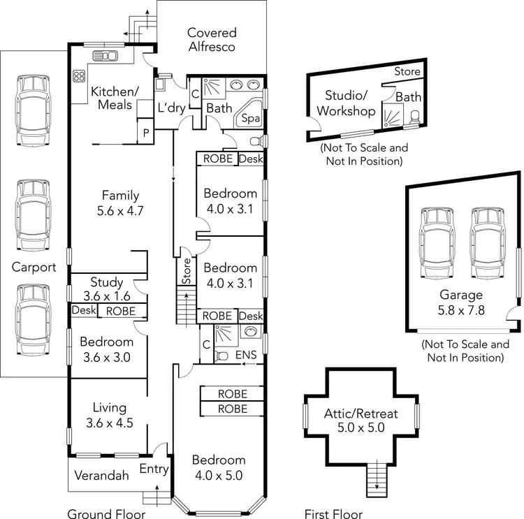 Floorplan of Homely house listing, 100 Broadhurst Avenue, Reservoir VIC 3073