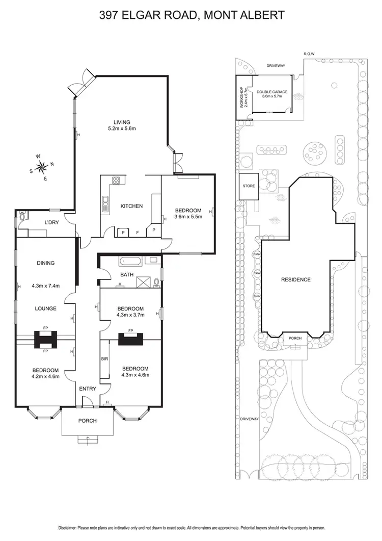 Floorplan of Homely house listing, 397 Elgar Road, Mont Albert VIC 3127