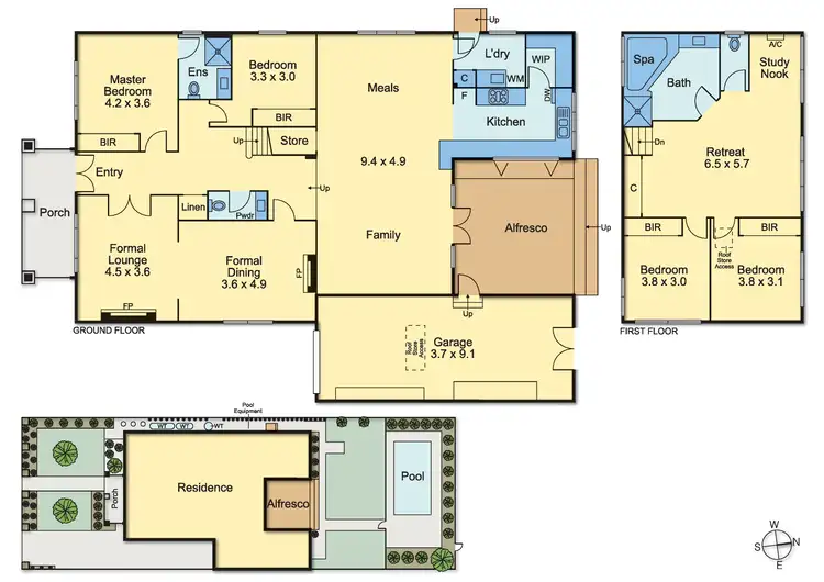 Floorplan of Homely house listing, 11 Hillard Street, Malvern East VIC 3145