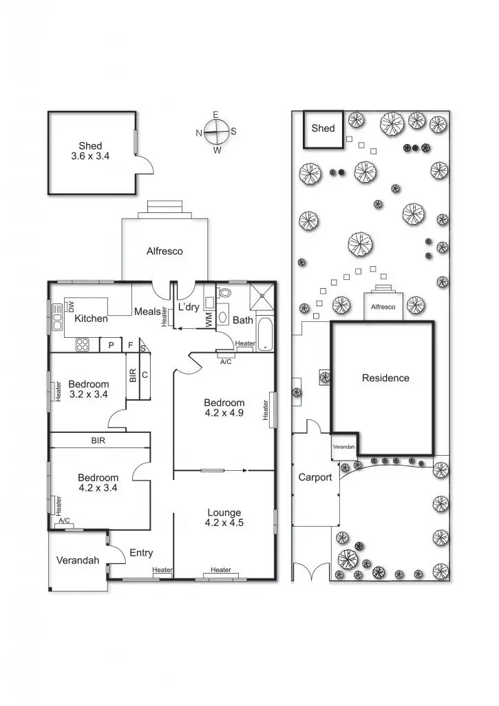 Floorplan of Homely house listing, 23 Charles Street, Glen Iris VIC 3146