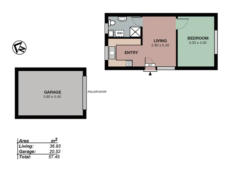 Floorplan of Homely unit listing, 7/13 Victoria Crescent, Mount Barker SA 5251