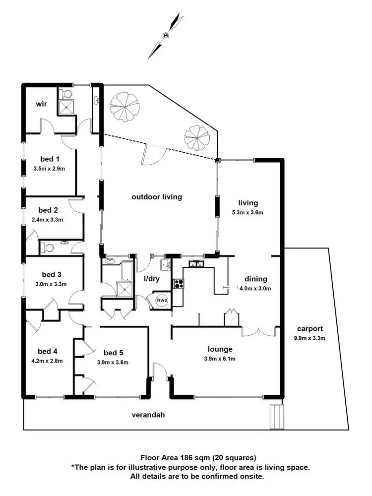 Floorplan of Homely house listing, 2 Ryrie Street, Healesville VIC 3777