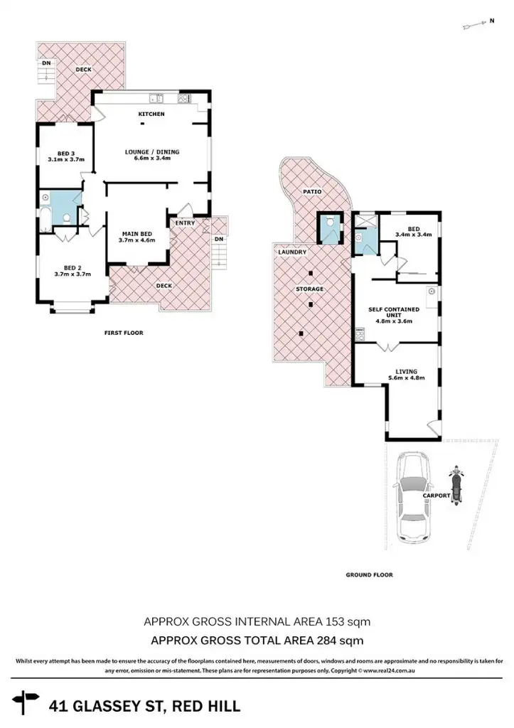Floorplan of Homely house listing, 41 Glassey St, Red Hill QLD 4059