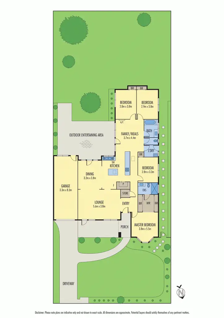 Floorplan of Homely house listing, 28 Clancys Lane, Doncaster VIC 3108