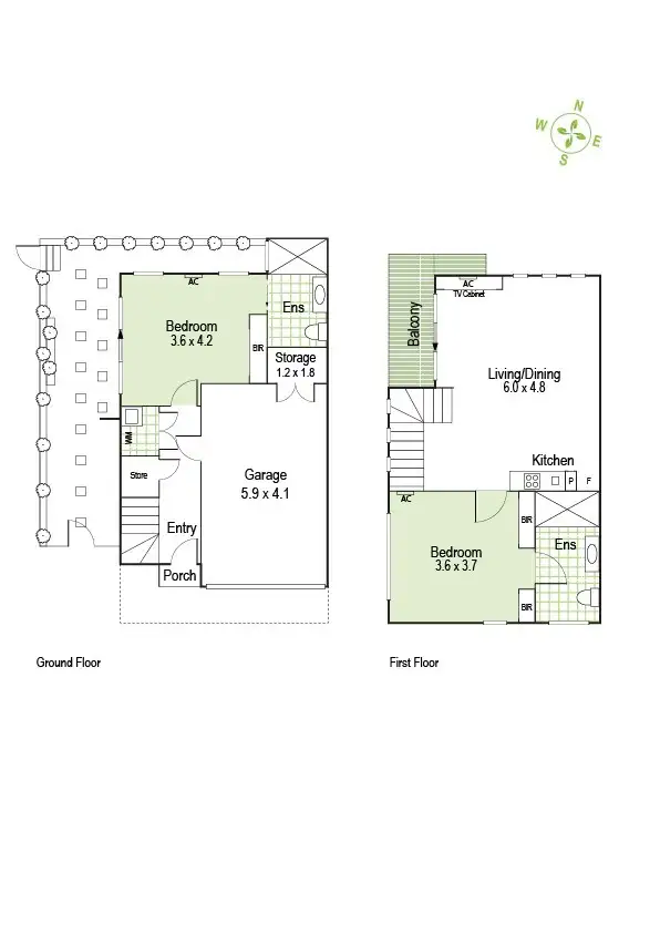 Floorplan of Homely townhouse listing, 4/24 Hyslop Parade, Malvern East VIC 3145