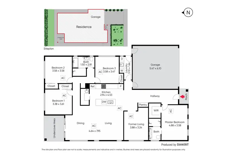 Floorplan of Homely house listing, 3 Chetwynd Grove, Wollert VIC 3750