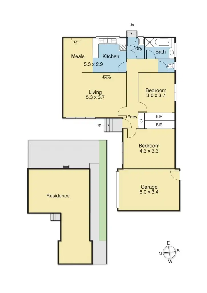 Floorplan of Homely unit listing, 10/472 Canterbury Road, Forest Hill VIC 3131