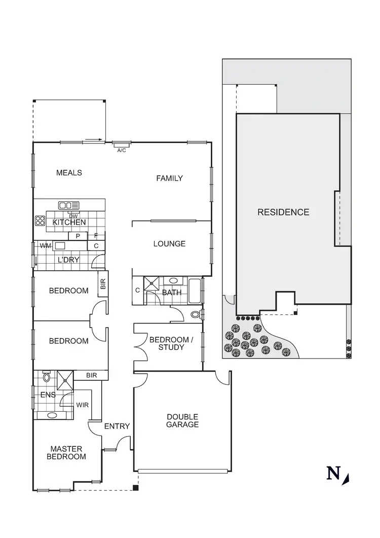 Floorplan of Homely house listing, 36 McKenzie Way, Doreen VIC 3754