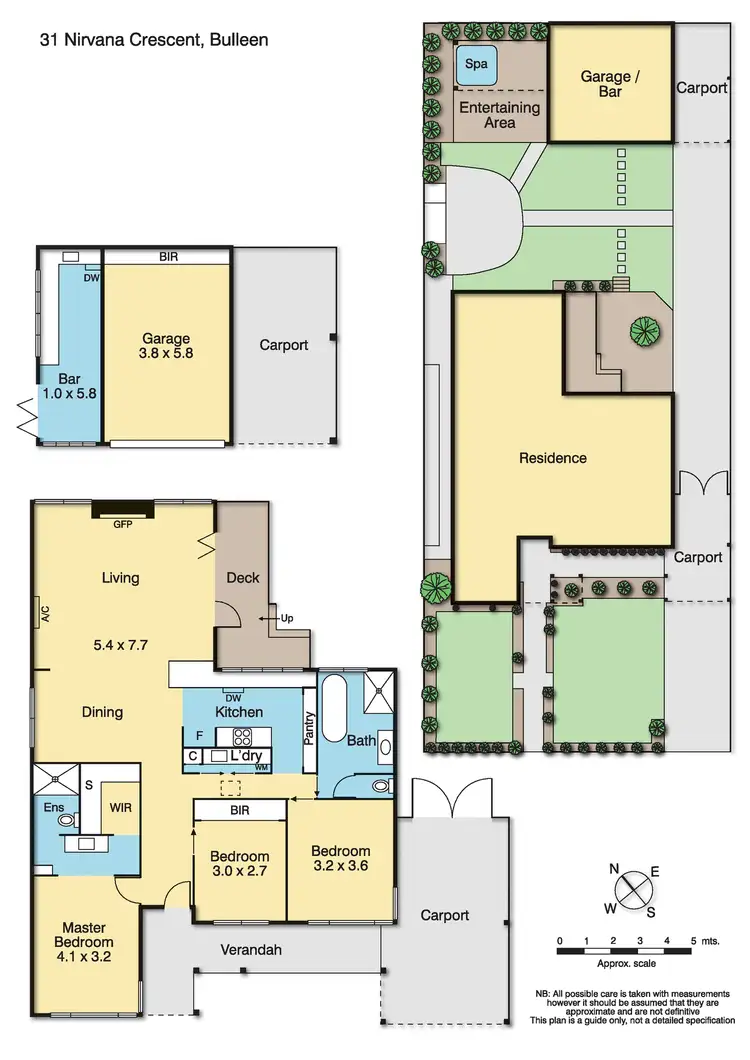 Floorplan of Homely house listing, 31 Nirvana Crescent, Bulleen VIC 3105