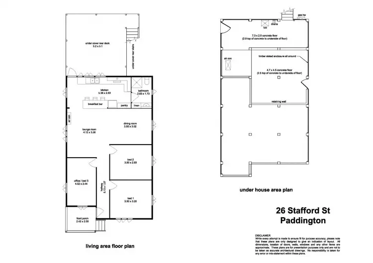 Floorplan of Homely house listing, 26 Stafford Street, Paddington QLD 4064