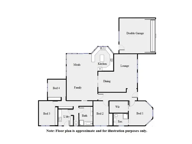 Floorplan of Homely house listing, 2983 Sixteenth Street, Irymple VIC 3498