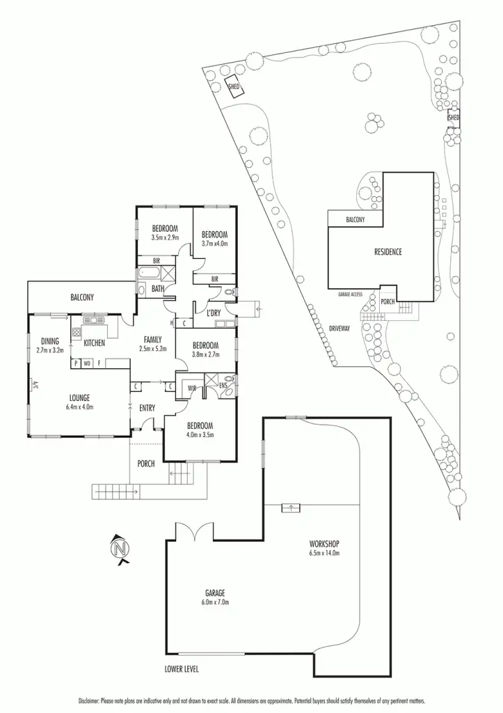 Floorplan of Homely house listing, 5 Lebunya Close, Mooroolbark VIC 3138
