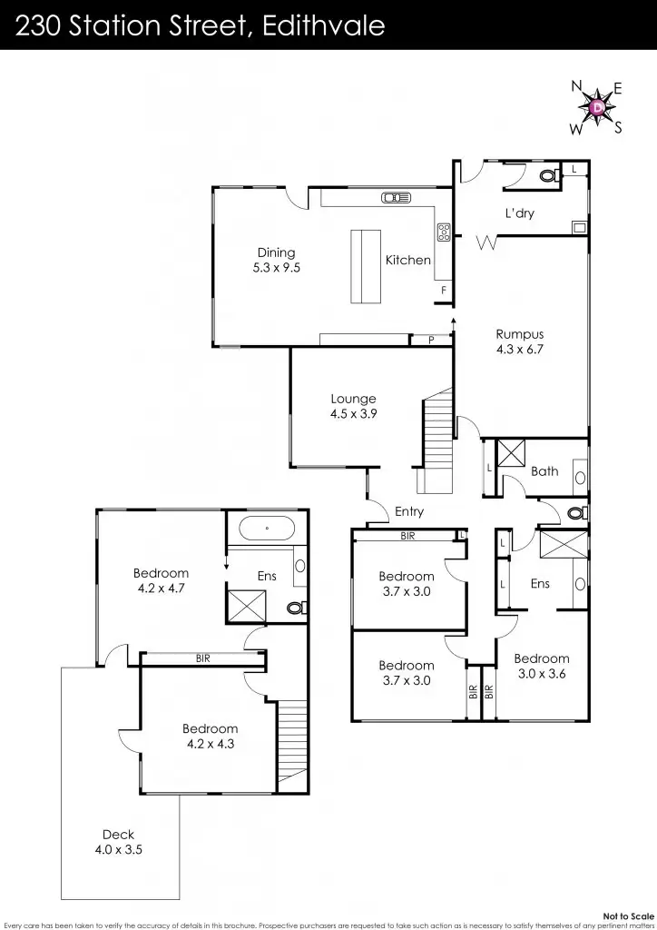 Floorplan of Homely house listing, 230 Station Street, Edithvale VIC 3196