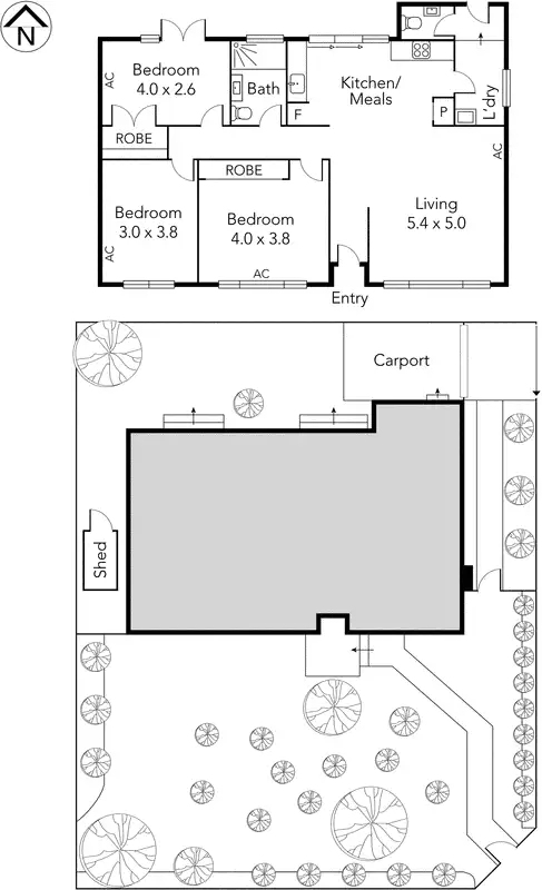 Floorplan of Homely house listing, 21 Peter Street, Box Hill North VIC 3129