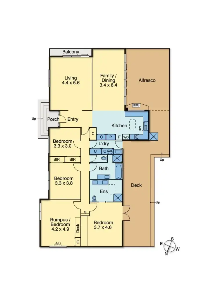 Floorplan of Homely house listing, 36 Beluga Street, Mount Eliza VIC 3930