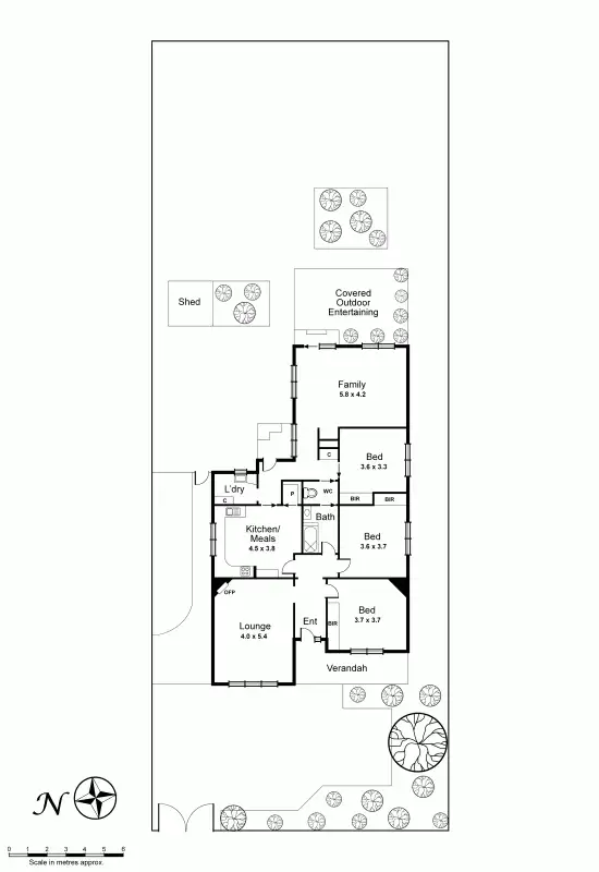 Floorplan of Homely house listing, 14 Hall Street, Mckinnon VIC 3204