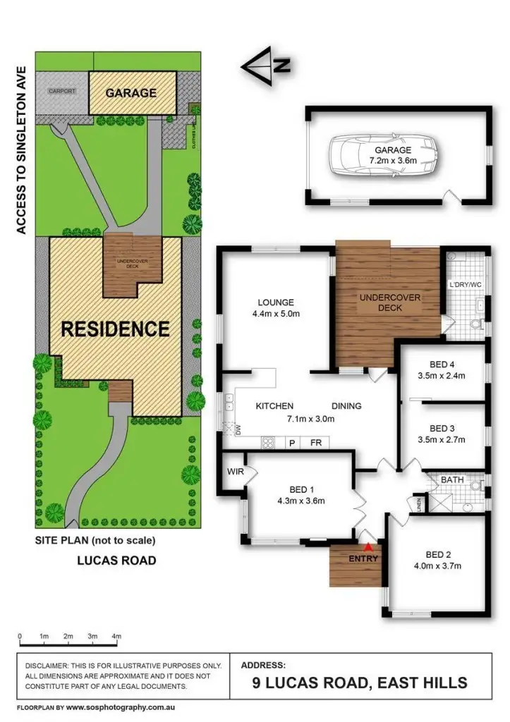 Floorplan of Homely house listing, 9 Lucas Road, Panania NSW 2213