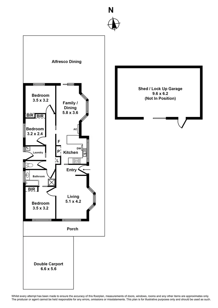 Floorplan of Homely house listing, 34 Swans Road, Bacchus Marsh VIC 3340
