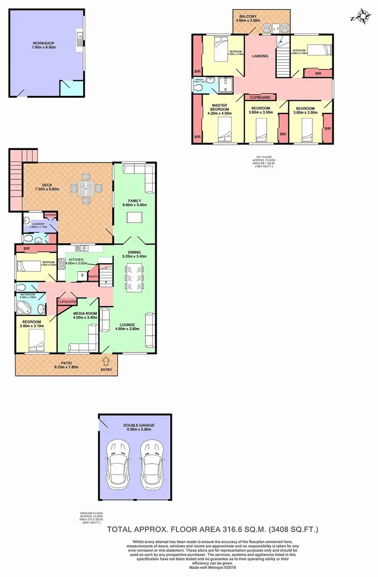 Floorplan of Homely house listing, 131 Grose Road, Faulconbridge NSW 2776