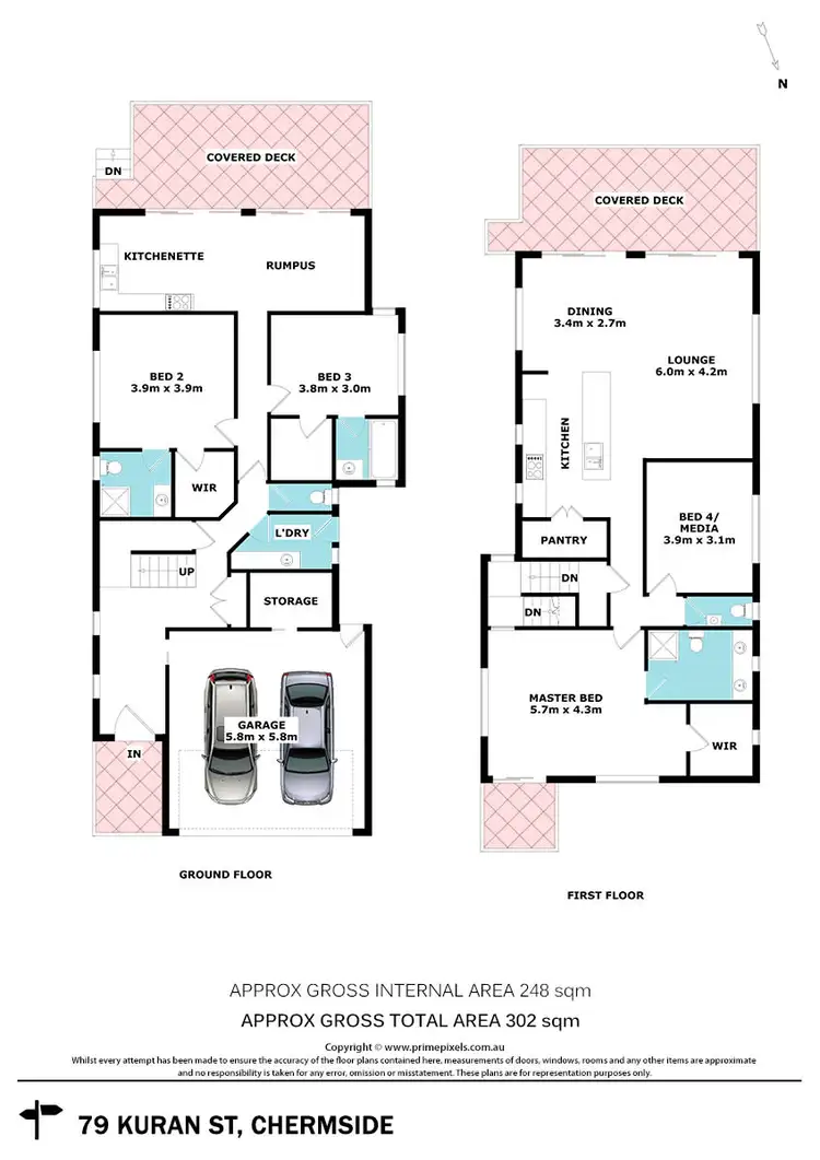 Floorplan of Homely house listing, 79 Kuran St, Chermside QLD 4032