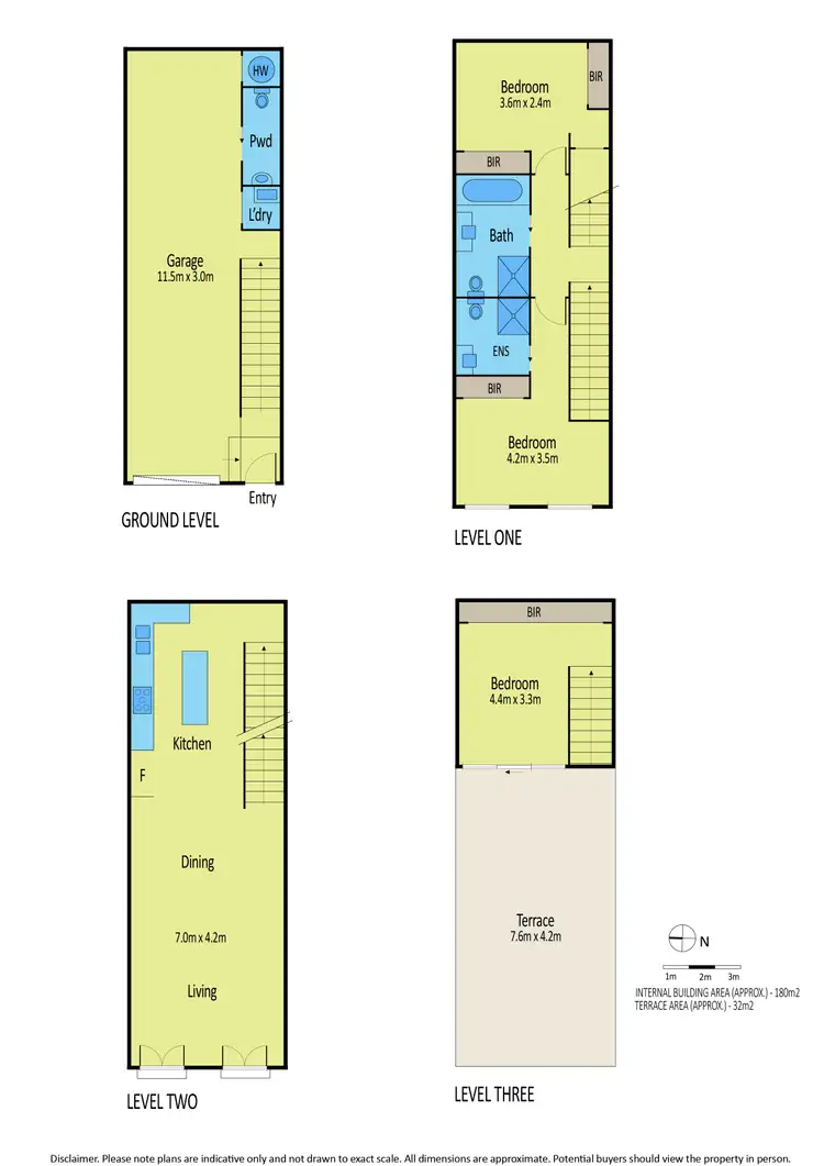 Floorplan of Homely townhouse listing, 56a Munster Terrace, North Melbourne VIC 3051