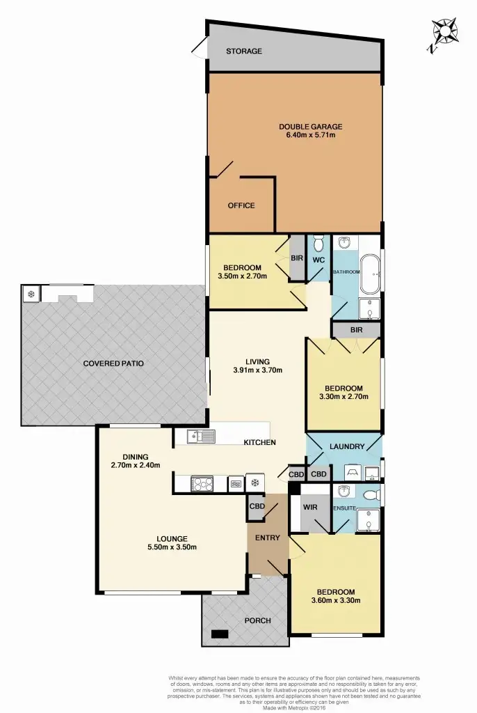 Floorplan of Homely house listing, 8 Balmaceda Court, Berwick VIC 3806