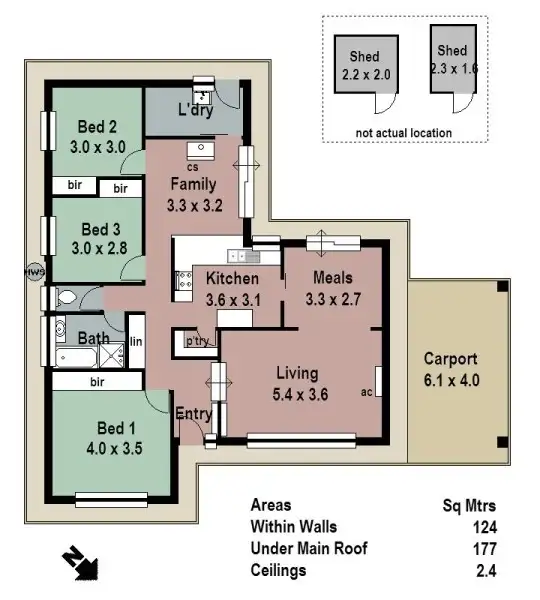 Floorplan of Homely house listing, 10 Liebelt Road, Mount Barker SA 5251