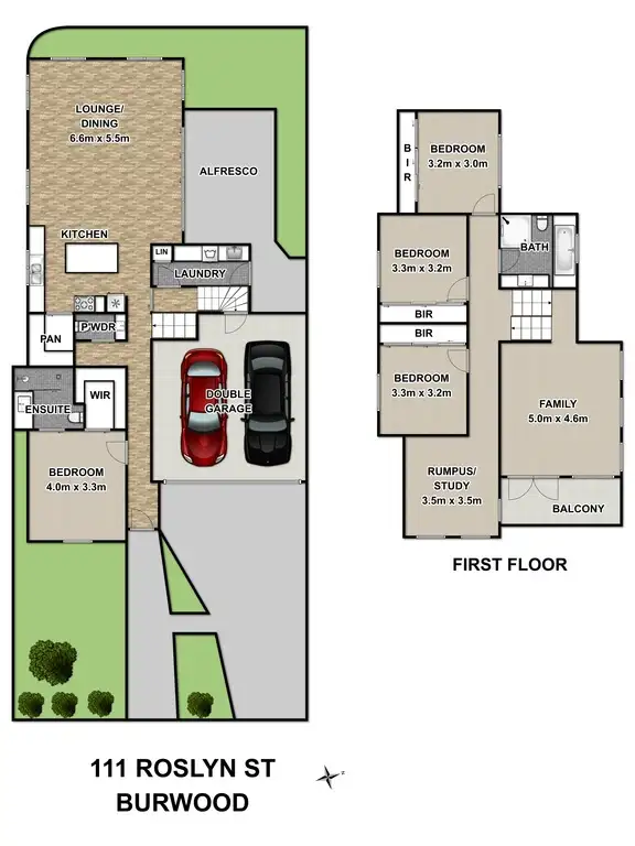 Floorplan of Homely house listing, 113 Roslyn Street, Burwood VIC 3125