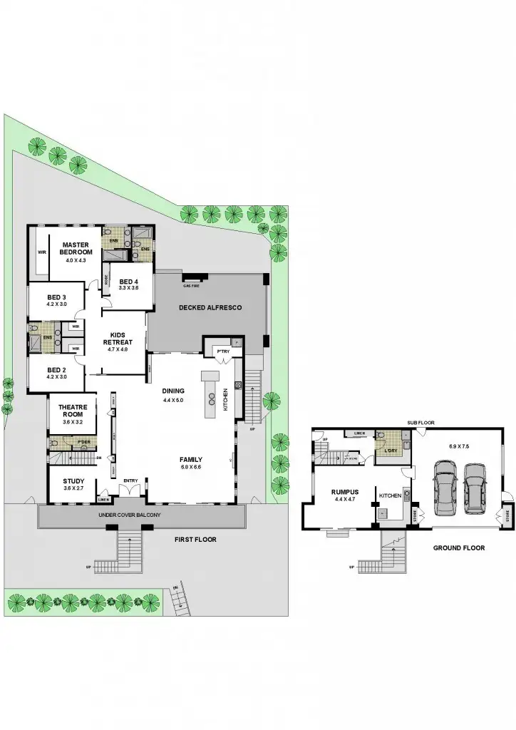 Floorplan of Homely house listing, 47 Linlithgow Way, Greenvale VIC 3059