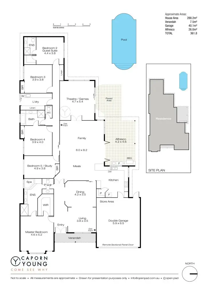 Floorplan of Homely house listing, 83 Rosedale Street, Floreat WA 6014