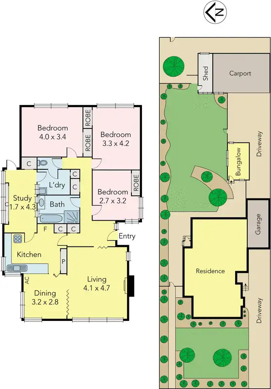 Floorplan of Homely house listing, 9 Stocks Avenue, Ashburton VIC 3147