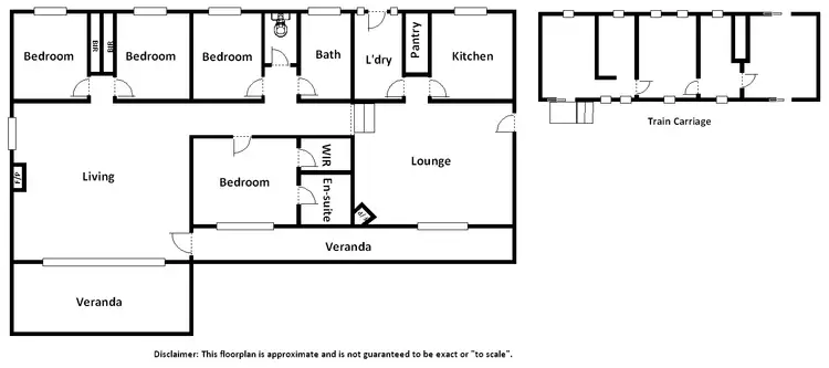 Floorplan of Homely house listing, 40 Nightingale Street, Gordon VIC 3345