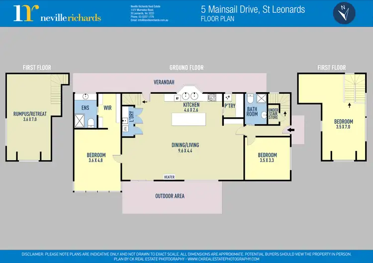 Floorplan of Homely house listing, 5 Mainsail Drive, St Leonards VIC 3223