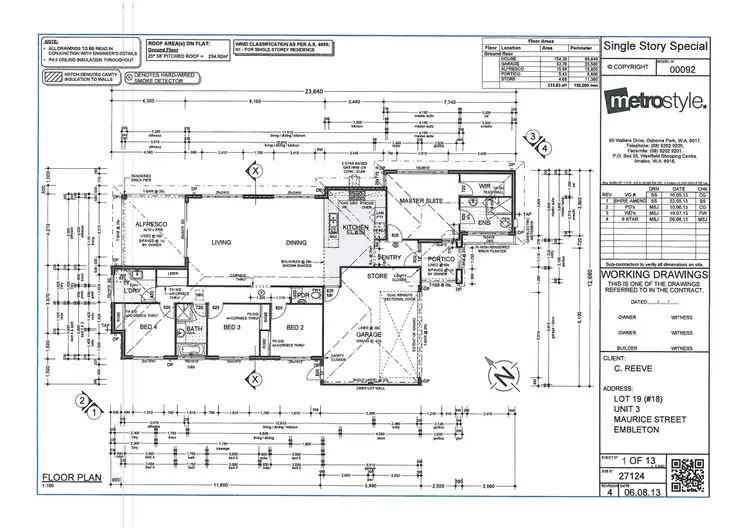 Floorplan of Homely house listing, B/18 Maurice Street, Embleton WA 6062