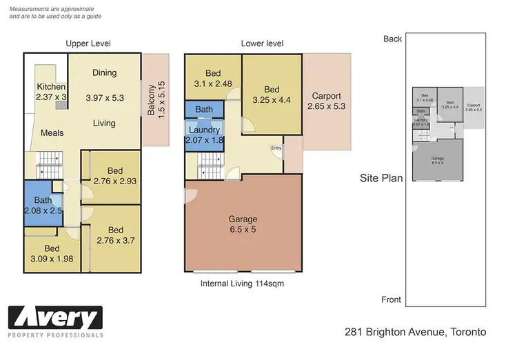 Floorplan of Homely house listing, 281 Brighton Avenue, Toronto NSW 2283