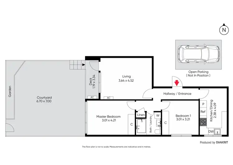 Floorplan of Homely apartment listing, 2/10 Osborne Avenue, Glen Iris VIC 3146