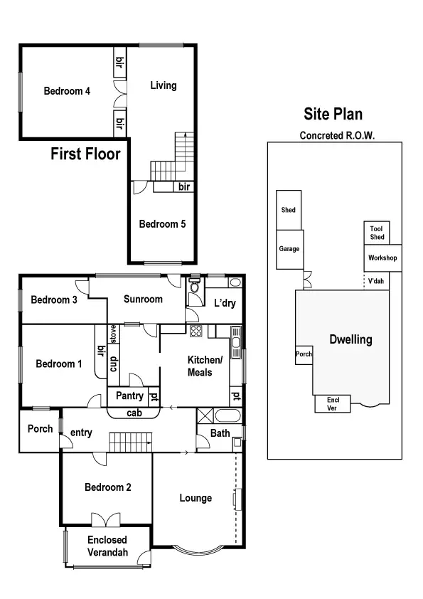 Floorplan of Homely house listing, 53 King William Street, Reservoir VIC 3073