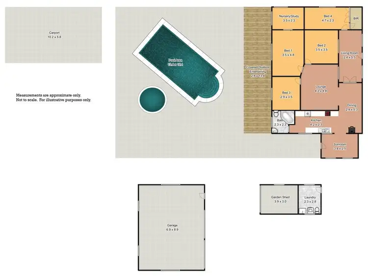 Floorplan of Homely house listing, 135 Devlin Road, Castlereagh NSW 2749