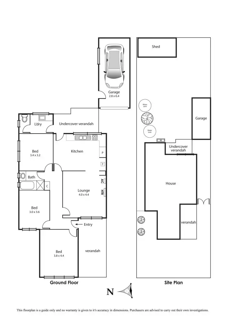 Floorplan of Homely house listing, 25 Stanger Street, Yarraville VIC 3013