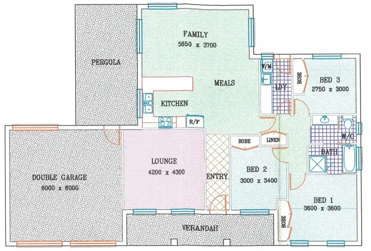 Floorplan of Homely house listing, 90 Mima Street, Glenfield Park NSW 2650