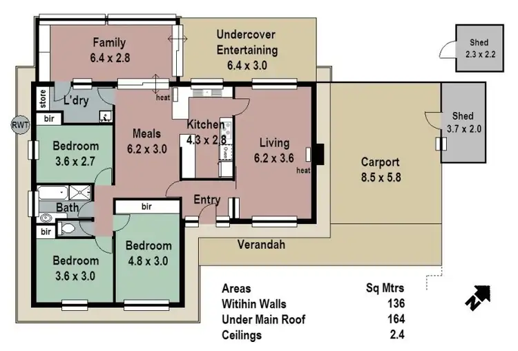 Floorplan of Homely house listing, 19 Ilinga Court, Balhannah SA 5242