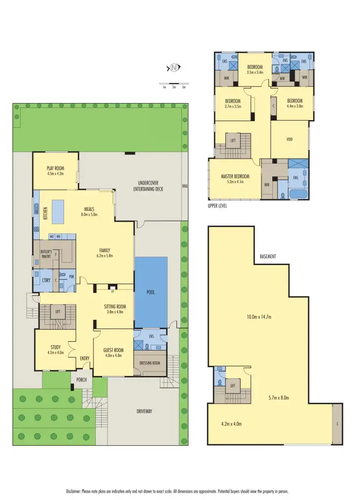 Floorplan of Homely house listing, 27 Soderlund Drive, Doncaster VIC 3108