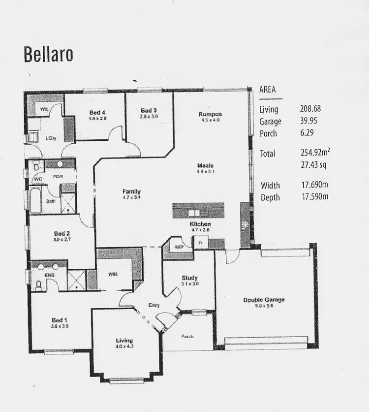 Floorplan of Homely house listing, 7 MAREVISTA CRESCENT, Whyalla SA 5600