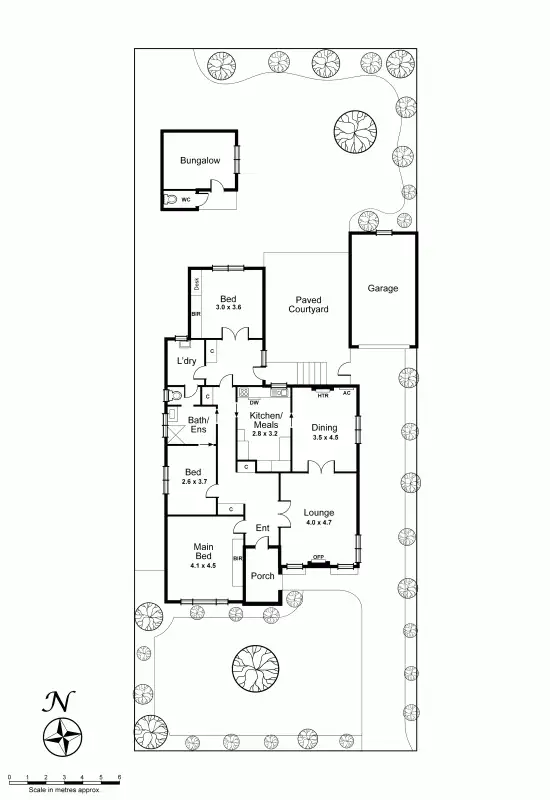 Floorplan of Homely house listing, 17 Norman Street, Mckinnon VIC 3204