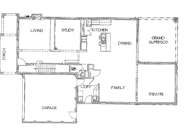 Floorplan of Homely house listing, 5 Fantail Crescent, Williams Landing VIC 3027
