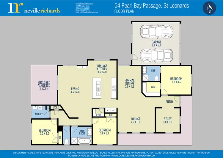 Floorplan of Homely house listing, 54 Pearl Bay Passage, St Leonards VIC 3223