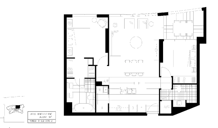 Floorplan of Homely apartment listing, 134/8 Waterside Place, Docklands VIC 3008