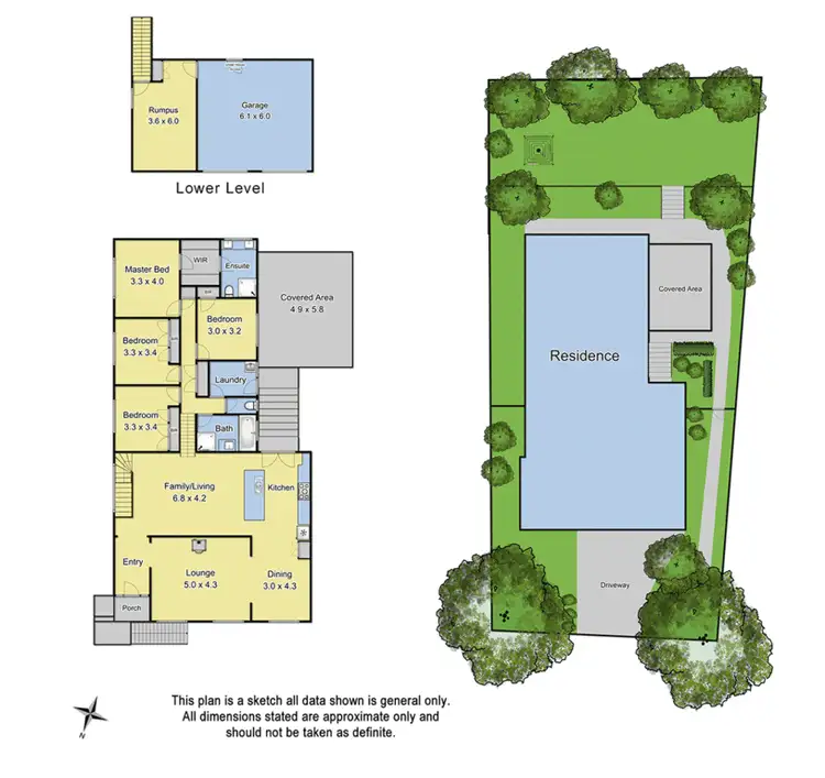 Floorplan of Homely house listing, 34 Kubis Drive, Ringwood North VIC 3134